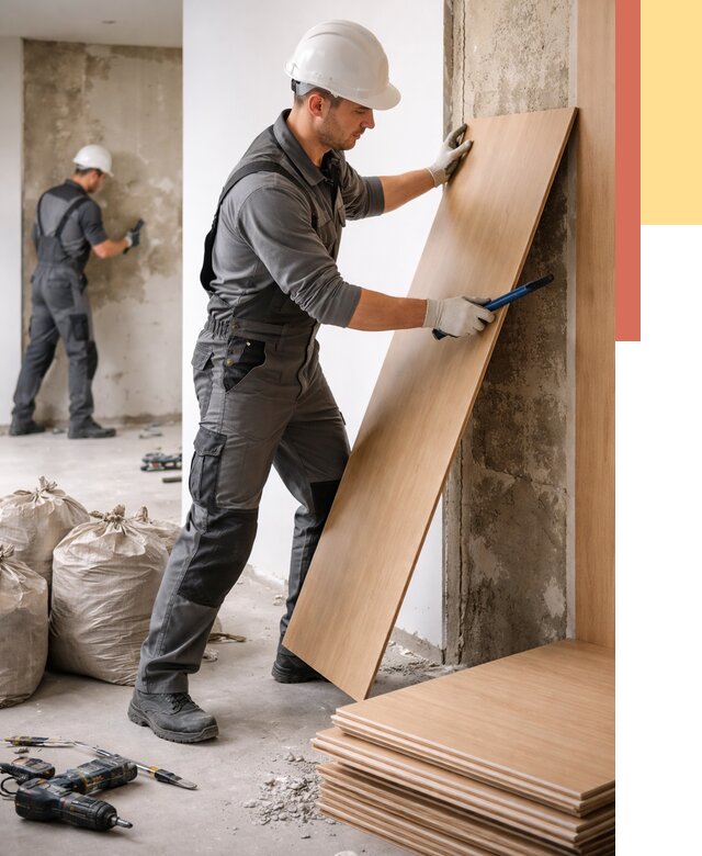 Демонтаж стеновых панелей в Челябинске от 3609 руб. за м² быстро и недорого | ОТДЕЛОЧНИК-Члб