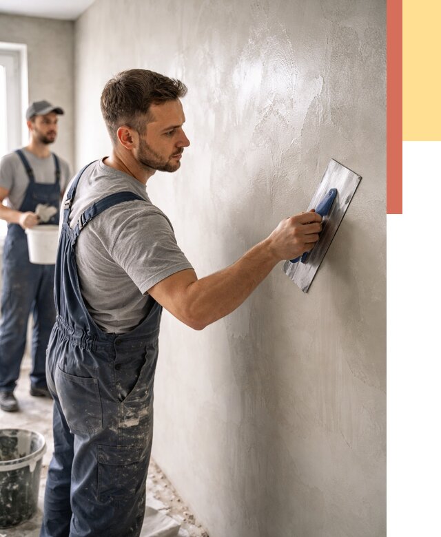 Глянцевание штукатурки стен в Челябинске от 7734 руб. — услуги и затирка | ОТДЕЛОЧНИК-Члб