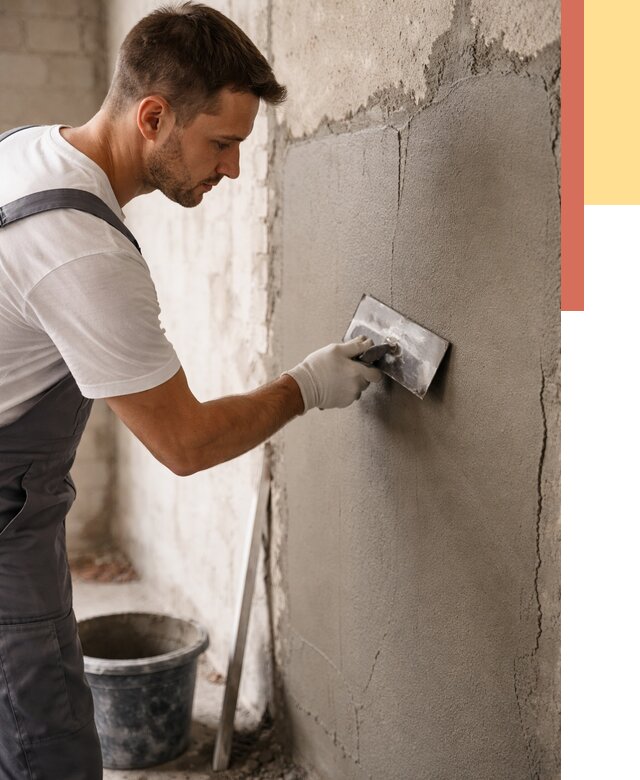 Штукатурка стен под плитку в Челябинске от 4331 руб./м2 — выравнивание под плитку | ОТДЕЛОЧНИК-Члб