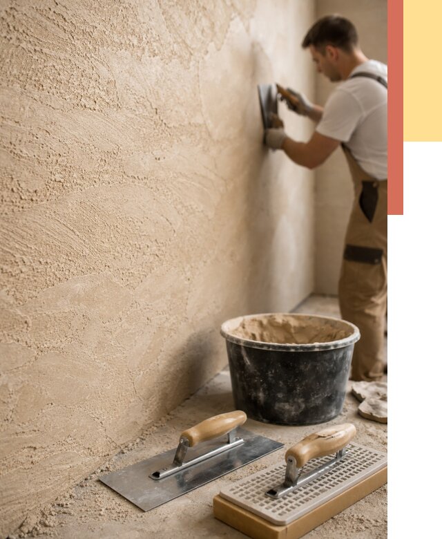 Декоративная штукатурка травертин в Челябинске от 1856 руб/м2 — качественно и недорого | ОТДЕЛОЧНИК-Члб