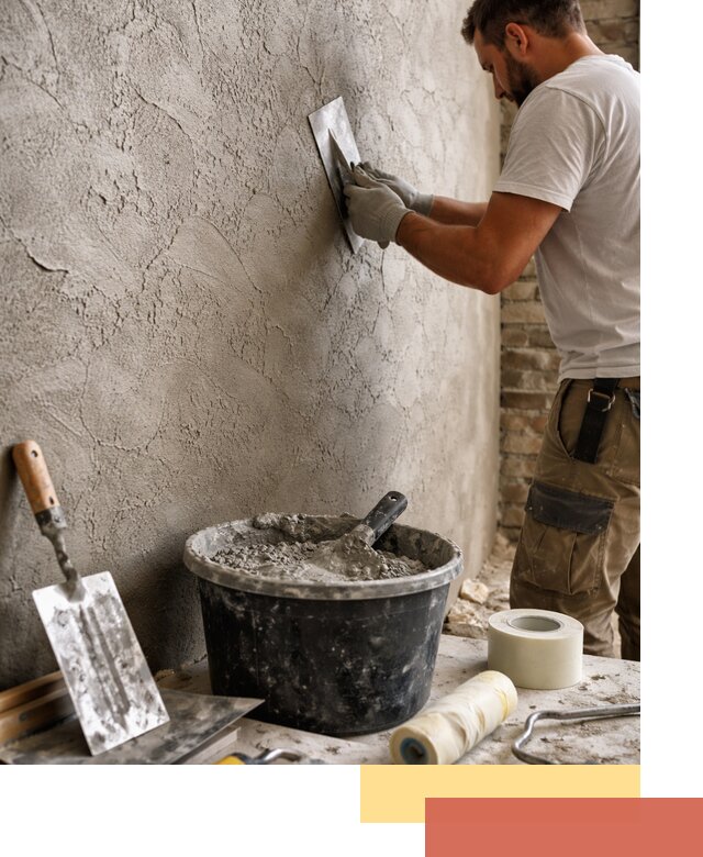 Декоративная штукатурка лофт в Челябинске — отделка стен и потолков