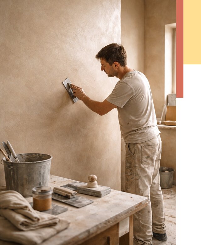 Марокканская штукатурка таделакт в Челябинске под ключ от 4331 руб. | ОТДЕЛОЧНИК-Члб