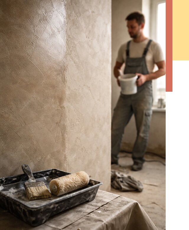 Нанесение воска на штукатурку в Челябинске от 3609 руб. | Услуги ОТДЕЛОЧНИК-Члб