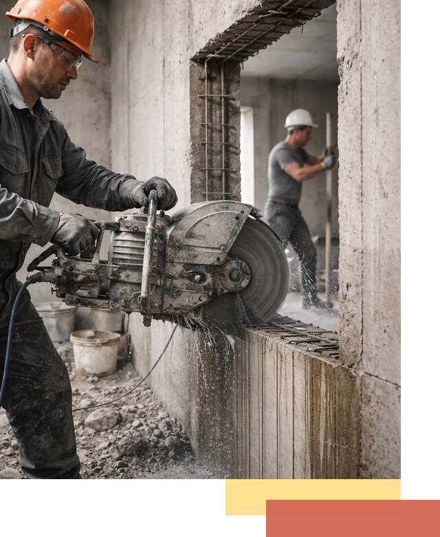 Алмазная резка проемов в Челябинске быстро и точно