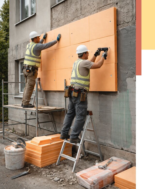 Утепление стен пеноплексом в Челябинске от 1908 руб./м2 — быстро и недорого | ОТДЕЛОЧНИК-Члб