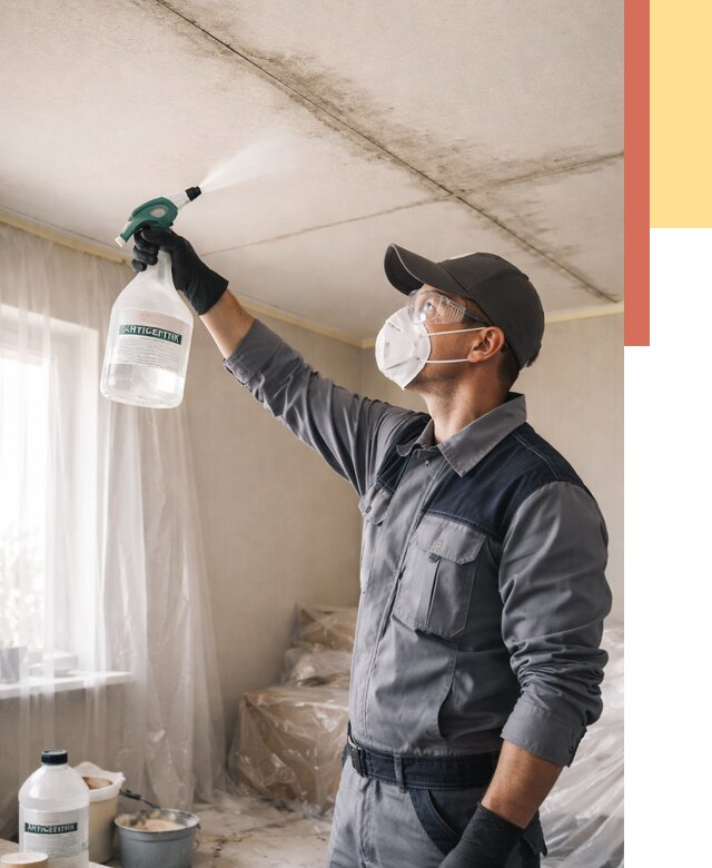 Антисептическая обработка потолка в Челябинске от 2578 руб. | ОТДЕЛОЧНИК-Члб