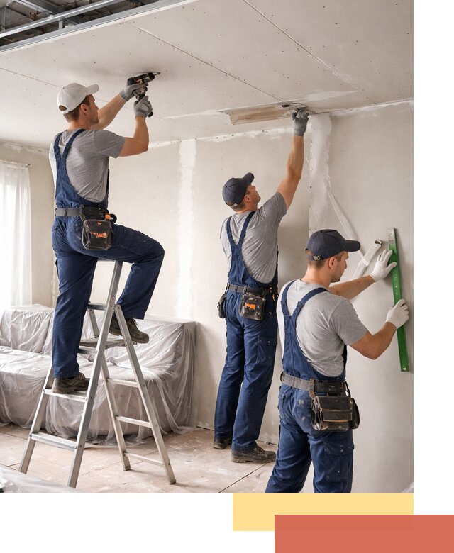 Профессиональная отделка потолка в Челябинске быстро и качественно