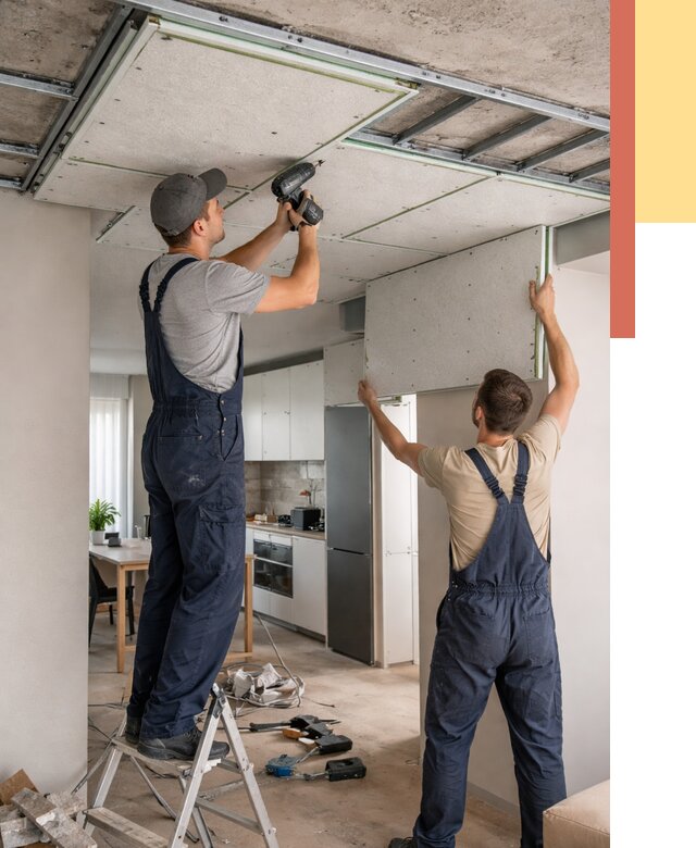 Шумоизоляция потолка панелями зипс в Челябинске от 1908 руб. под ключ | ОТДЕЛОЧНИК-Члб